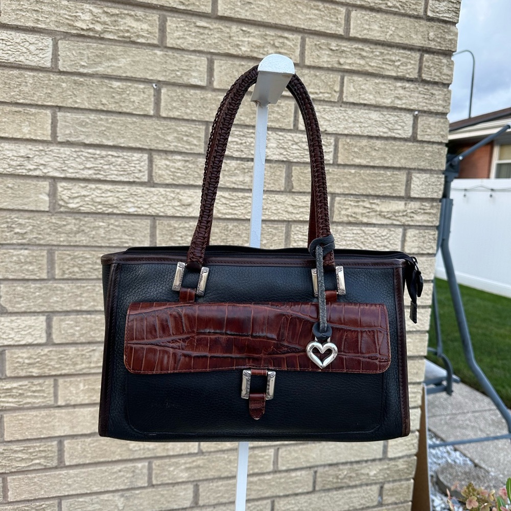 Brighton vintage Leather Shoulder Purse